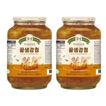. 본비 생강청 2kg, 2개