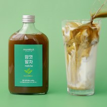 맘껏푸드랩 제로슈가 말차 밀크티 베이스 400g, 말차400g, 1개