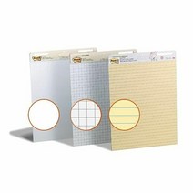 3M 포스트잇 이젤 패드 559 무지 흰색 사무메모지 문구포스트잇, 단품