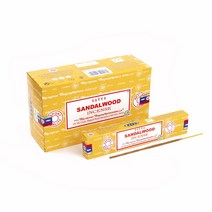 나그참파 인센스스틱 15gx12팩 세트 180g [피오센트], 샌달우드