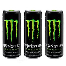몬스터 에너지드링크 그린(검) 355ml x 12개 (박스안심포장)몬스터캔, 상세페이지 참조