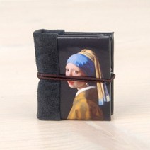 BooKiss 미니북책갈피 DIY 베르메르_진주귀걸이 소녀 책갈피 독서용품