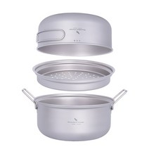 캠핑코펠 캠핑용 코펠 휴대용 캠핑냄비 캠핑식기 다목적 다기능 반합 용기 경량 캠핑그릇 NEW 최신형 캠핑조리도구 361, ti2102c, ti2102c