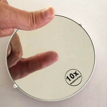 한쪽 별도의 욕실 거울 교체 용 10X 7X 5X 3X 배율, 10X Magnifying