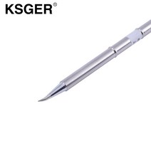 KSGER 무연 T12 철 팁 T12-JL02 J02 JS02 STM32 STC OLED 컨트롤러 용 납땜 팁 핫 에어 건 납땜 스테이션, T12-J02