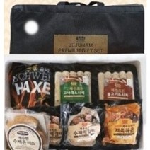 100% 제주산 흑돼지로 만든 제주햄 설날 선물세트, 실속세트 6종 (부직포포함)