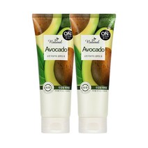 온더바디 더내추럴 순한 아보카도 클렌징 폼, 200g, 2개