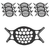 마스크고정 일체형 마스크 이너가드 프레임 지지대, 블랙 10개