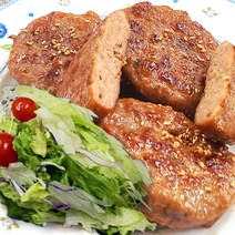 수제떡갈비/육즙 가득한 광주 송정 떡갈비/아기떡갈비 /함박 스테이크 너비아니 술안주 집밥 반찬 명절선물세트 10팩, 10개