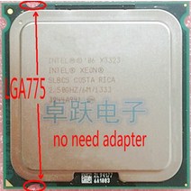 인텔 제온 X3323 프로세서 2.5GHz/6M/1333 LGA775 코어 2 쿼드 Q9400 cpuworks 메인 보드 어댑터 필요 없음, 한개옵션0