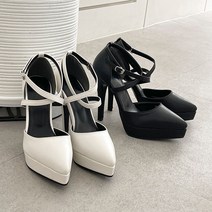 다미님 [통굽12cm/225~250]키높이 구두 스틸레토 가죽 스퀘어 라운드 스웨이드 엑스 스트랩 스트링 버클 벨트 하객룩 힐 부츠 워커 미들 스판 가보시 면접 겨울 결결-신발