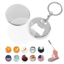 뱃지 제작 소량 뺏지 만들기 100Pcs 단추 배지 오프너 열쇠 고리 빈 DIY 공예 재료 44mm 58mm 제조 업체 부품 146753