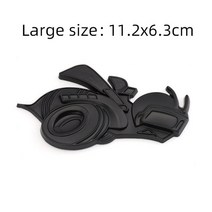 3D 금속 범블비 슈퍼 비 펜더 배지 사이드 엠블럼 스티커 닷지 SRT 램 캐러밴 챌린저 차저, 07 Bumblebee 스티커