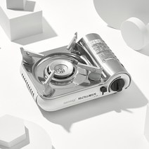미니 화이트 휴대용 가스렌지 썬터치 고화력 캠핑용 가정용, white (미니)