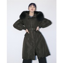 더엣지 22FW 폭스퍼 폴란드 구스 야상 롱다운