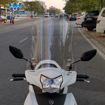 야마하 프리고 s125 윈드 실드 바람 막이 스크린 호환, 높이 47cm 두께 5mm