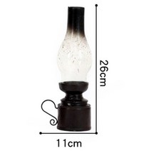 호롱 불 호야 남포 등 랜턴 캠핑 용 실내 레트로 유리 램프 클래식 유 램프 촛 wick 휴대 조명 장식 램프 산 상 상금 램프 데어 드 살롱 장식, 작은 크기