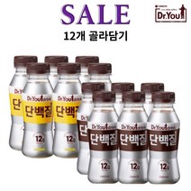 닥터유 드링크 단백질 바나나맛 초코 240ml 단백질음료 6+6(총12개), 닥터유 드링크 단백질 초코 240gml 6개, 닥터유 드링크 단백질 초코 240gml 6개