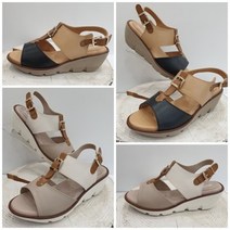 에스콰이아 에스콰이아 여성 발편한 통굽 키높이 샌들 6cm J281B