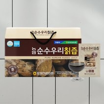 농협 순수우리칡즙 원액 액기스 국내산 생칡뿌리추출액 진액 갈근차 80ml 30포 1박, 1개