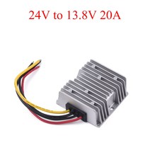 24V ~ 12V/13.8V DC 전력 변환기 3A 5A 10A 20A 40A 벅 레귤레이터 자동차 용 스텝 다운 전압 공급 모듈, 11 24V to 13.8V 20A