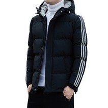 덕다운 자켓 스포츠 캐주얼 멀티 오리털 하프자켓 후드 패딩