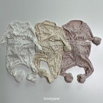 브로디제인 꽃아일렛니트긴팔