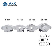 3d 프린터 부품 선형 레일 샤프트 지원 8mm 1pc Shf8 Shf10 Xyz 테이블 Cnc 라우터 불가, 02 SHF10