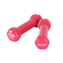 아리프 PVC컬러 미용아령 0.5kg 2개 SET 덤벨 헬스, 없음
