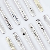 한일스텐레스 국산 10인 수저 세트 모음 집들이 선물, 숟가락 10p + 젓가락 10p, 07. 코스모스 10인