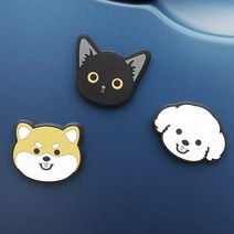 생활더하기 댕댕이 냥이 캐릭터 문콕방지 도어가드 차 말티즈 시바 고양이 스펀지 미니쿠퍼