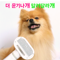 강아지드라이기 브러쉬 펫 애견 고양이 드라이기 털말리기 브러쉬