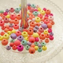 도토리디자인 파스텔데이나무비즈450p 우드비즈