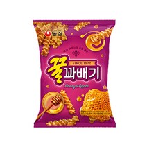 [조한스토어] 농심 꿀꽈배기 + 바나나킥 + 고구마깡 + 조청유과 2개 묶음 세트 스낵 모음 봉지과자, 8봉