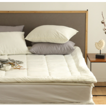 국산 극세사 토퍼 침대 요 푹신 바닥 매트리스 이불