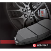 싼타페더프라임 브레이크패드 홍성 프리미엄 골드 세라믹, 후 싼타페18년형(TM), 싼타페TM