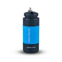 밀랍초 로마캔들 1pc 미니 키 체인 포켓 토치 usb 충전식 led 빛 손전등 램프, 푸른