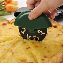 피자붕어빵 라운드 휠 피자 커터 스테인레스 스틸 패스트리 롤러 나이프 반죽 슬라이서 Bakeware 주방 베이킹 액세서리 도구 115748, black