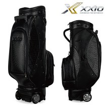 젝시오 2022년 럭셔리 캐스터 남성 휠 캐디백 골프백 GGC-21074I 799251, 블랙