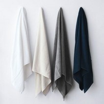 소소모소 바스 타월(380g) 4종(화이트 네이비 그레이 베이지), 베이지