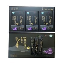 봉화산 도라지청 흑도라지청 약도라지 스틱 즙 진액, 2박스(2개월분)