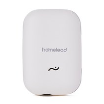 홈리드 휴대용 바람건조 고온히팅 유무선겸용 칫솔살균기 HL-1100, 화이트-그레이