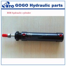 유압리프트 롭시리즈 원형 오일 제조업체 미니 피스톤 텔레스코픽 유압 실린더 보어 20mm, 07 ROB20X60