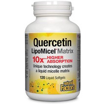 네추럴팩터스 리포소말 퀘르세틴 미셀화 10배고흡수 120정 케르세틴