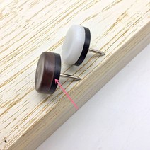 Pannlart 의자 테이블 가구 다리 바닥 피트 글라이드 스키드 타일 플라스틱 패드 네일 우드 플로어 프로텍터 소음 킬러