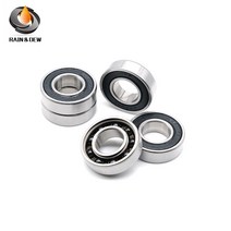 1Pcs 6002 하이브리드 세라믹 베어링 15x32x9mm ABEC-7 자전거 하단 브래킷 및 예비 6002RS Si3N4 볼