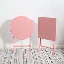 야외 테이블 플라스틱 세트 마루 평상 조립식, 80cm 라운드 주문 제작