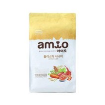 아미오 시니어 홀리스틱 강아지 사료, 연어+곡물 × 5kg × 1개