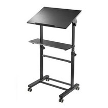 이동형 강의대 이동식 데스크 지휘자 책상 WST-01A, 쿠팡상품등록 WST-01A 이동식강의대
