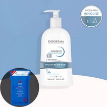 [바이오더마 정품판매처] 병원판매 아토덤 인텐시브 젤무쌍 200ml 500ml+샘플키트+마스크팩, 500ml